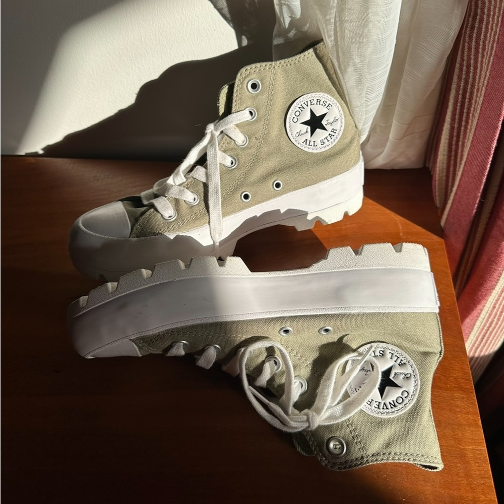 Converse Chuck Taylor Lugged High Top Sneaker Sage Green